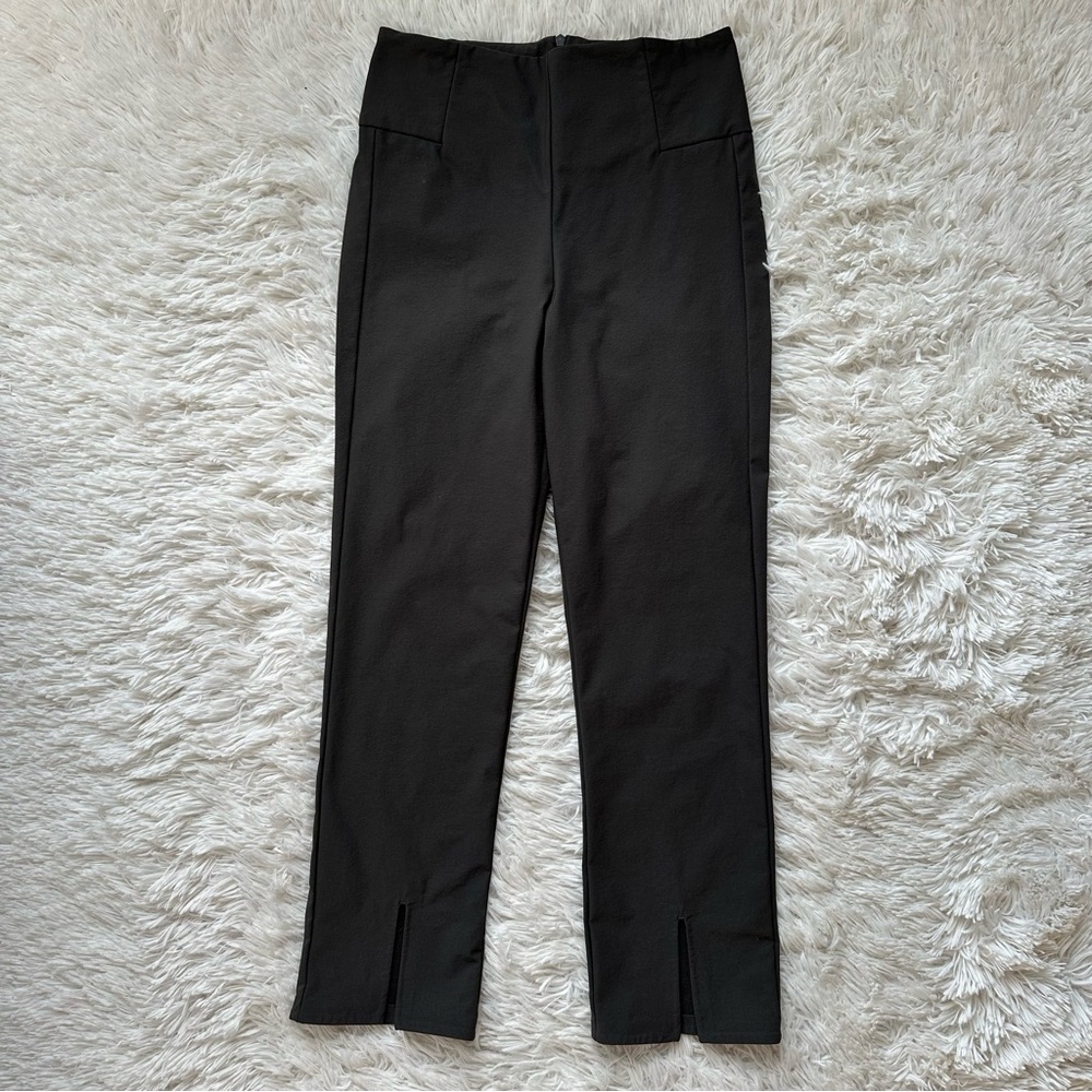 Athleta Wander Slim Straight Crop Pant Gray Size 6 - Picture 2 of 12